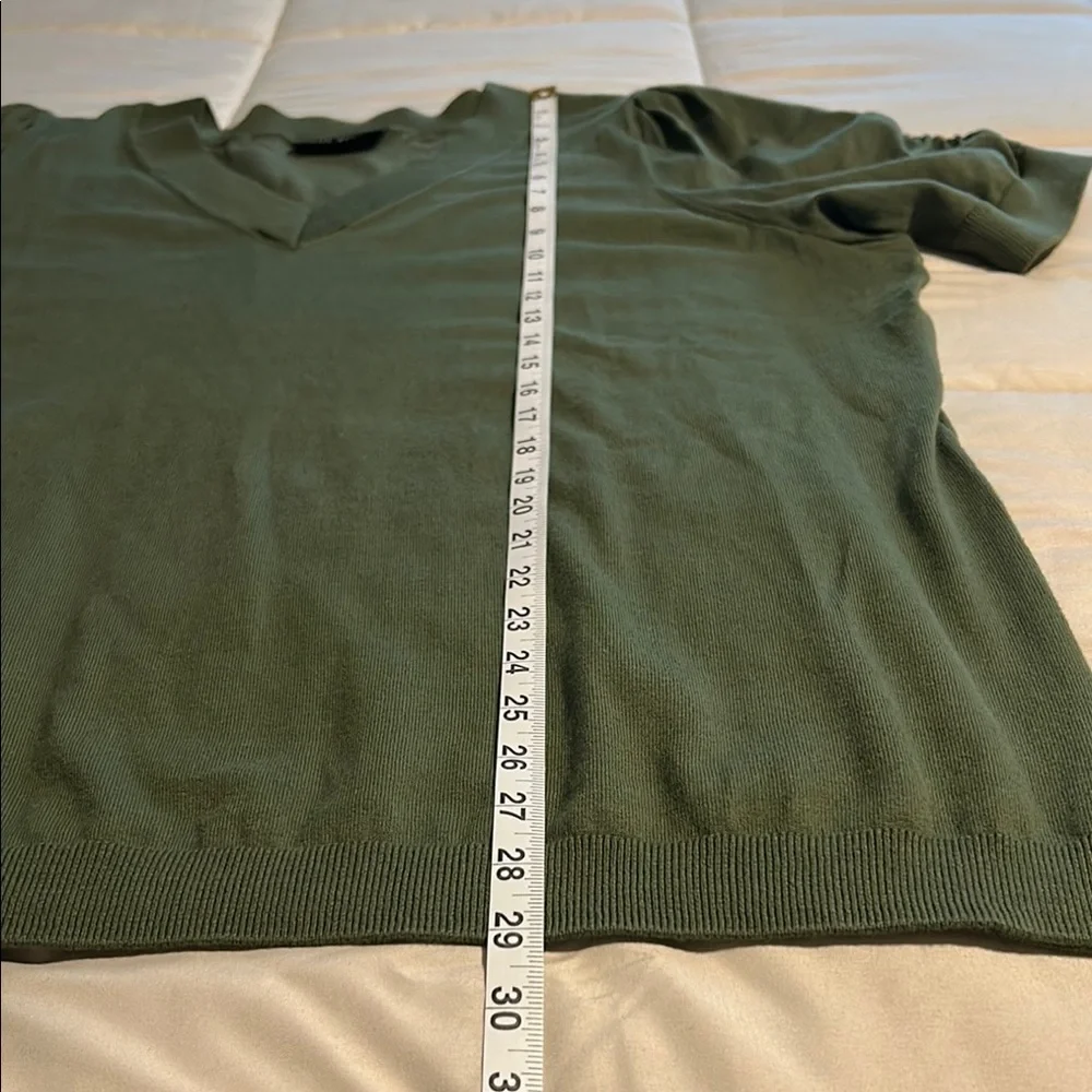 Lane Bryant Olive Knit Sweater - Picture 4 of 8